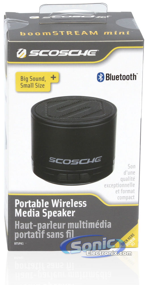 Scosche boomSTREAM Mini BTSPK1 (Black) Image 5