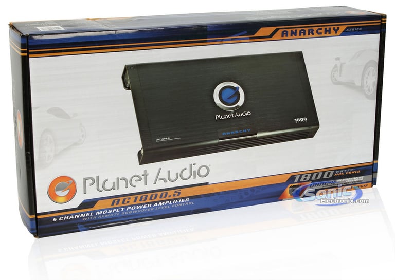 Planet Audio AC1800.5-open box  Image 9