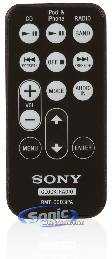Sony ICF-CD3IPSIL (ICFCD3IP-SIL) iPod Dock Clock Image 11