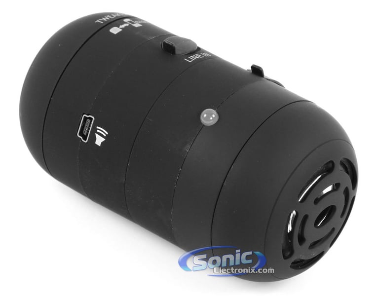 Tweakers Grandmax (SPKR-R1-BK-L02) Mini Portable Boom Speakers - Black Image 8