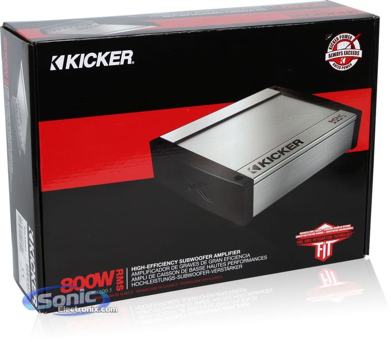 2800W Kicker Amplifier and Pioneer Subwoofers Bass Bundle Image 8