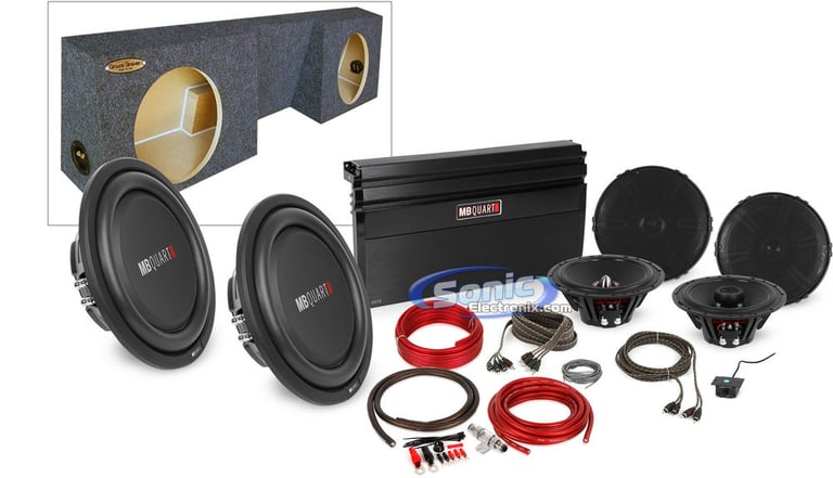 MB Quart Complete Sound Package for Chevy and GMC Trucks Image 1