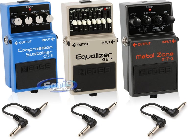 Boss Metal Pedal Pack Image 1