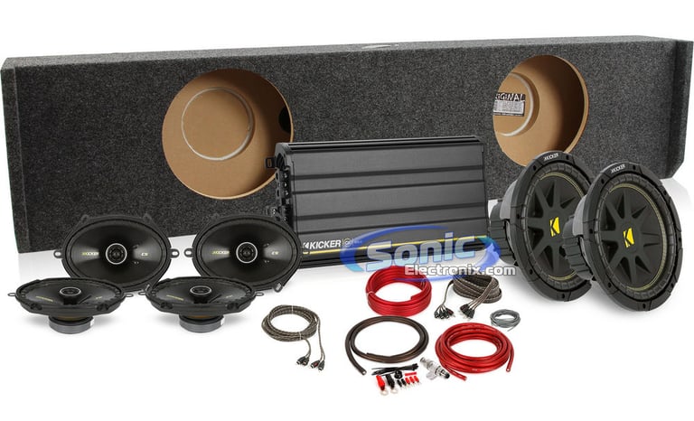 Kicker + Belva Complete Sound System Package Image 1