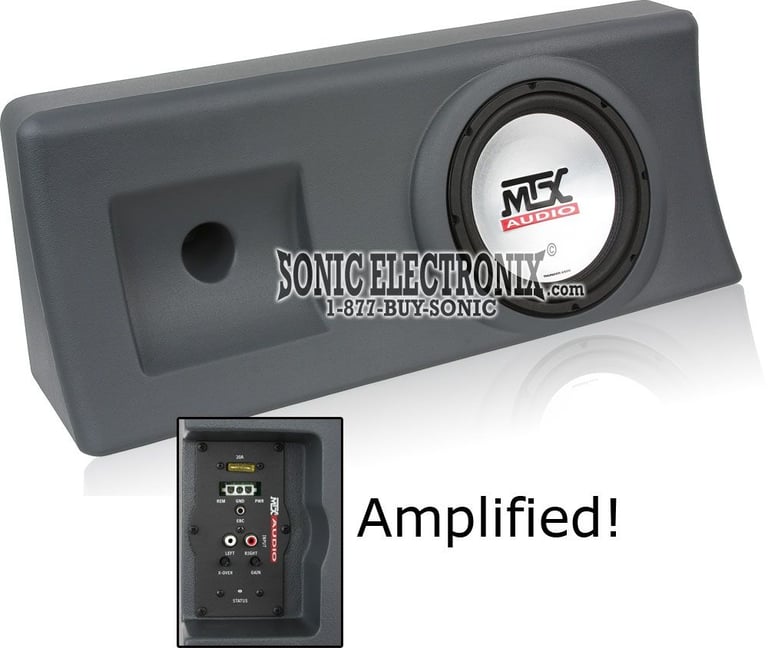 MTX Audio Thunderform S1010AC-T45 (Charcoal, Amplified) Image 1