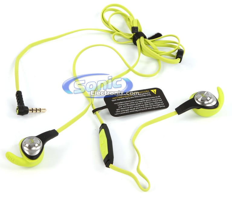Monster iSport Intensity In-Ear Headphones Active Sports Earbuds (Green) Image 2