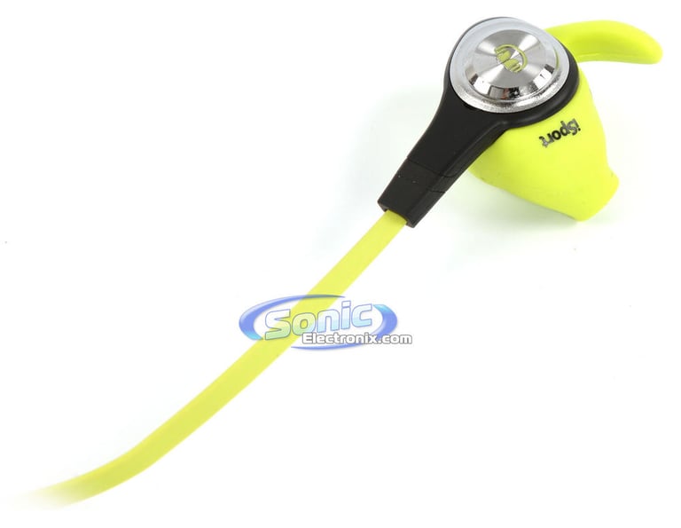 Monster iSport Intensity In-Ear Headphones Active Sports Earbuds (Green) Image 3
