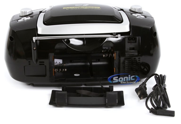 Coby MPCD450 (MP-CD450) Portable AM/FM Radio CD/Cassette Player Boombox Image 5