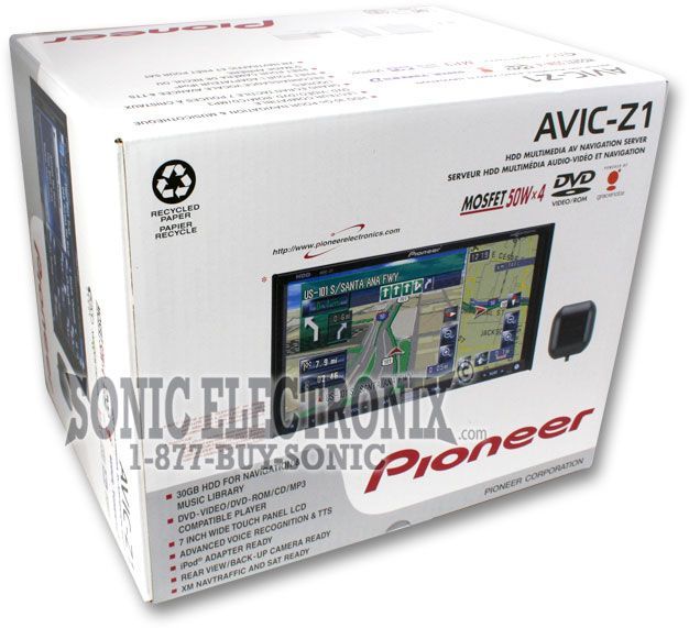 Pioneer AVIC-Z1 R/B (REFURBISHED - REPAIR ONLY) Image 7