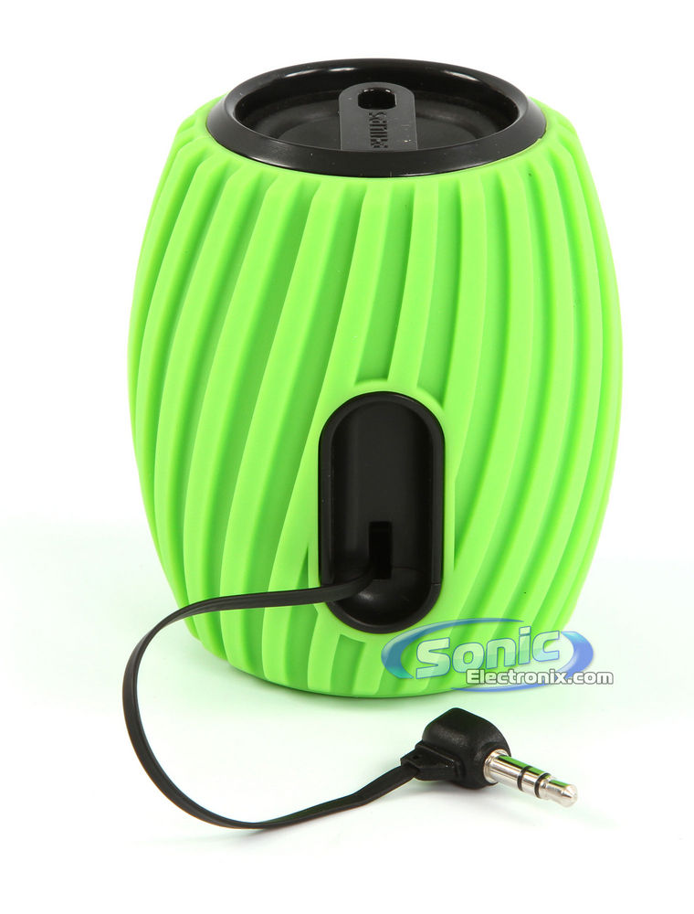 Philips SBA3011 SoundShooter - Green Open Box Image 1