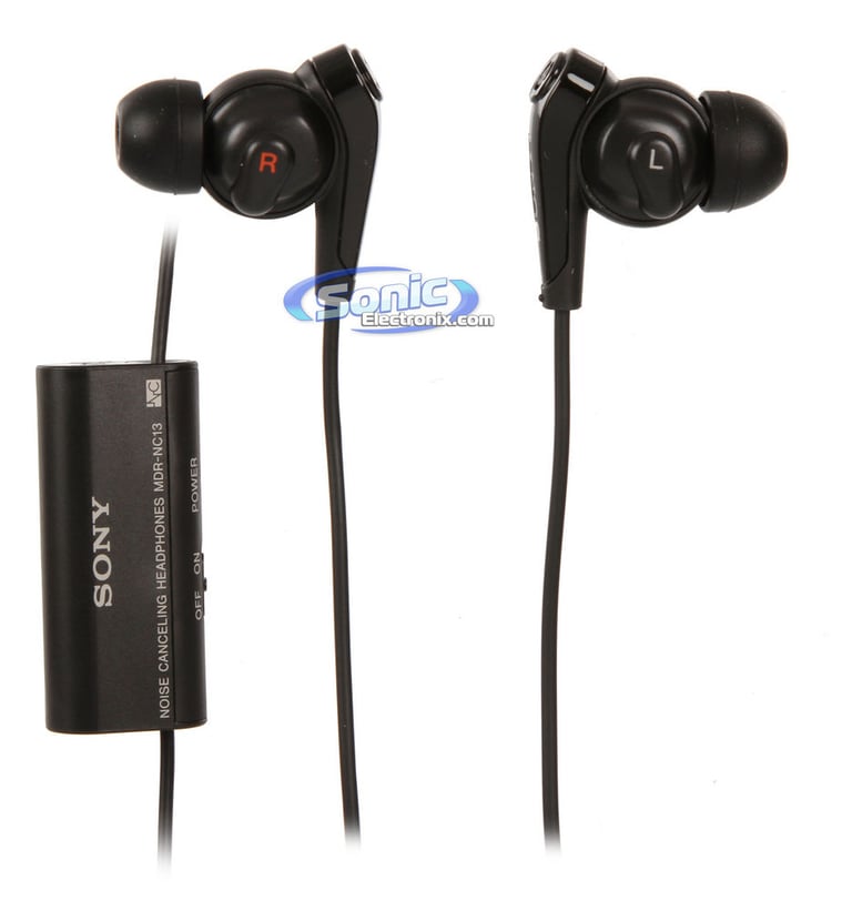 Sony MDRNC13 (MDR-NC13) Noise Canceling Earbuds In-Ear Headphones Open Box  Image 10