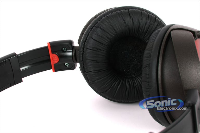 Sony MDR-ZX300/RED (MDRZX300/RED) Stereo On-Ear Headphones - Red/Black-OPEN BOX Image 15