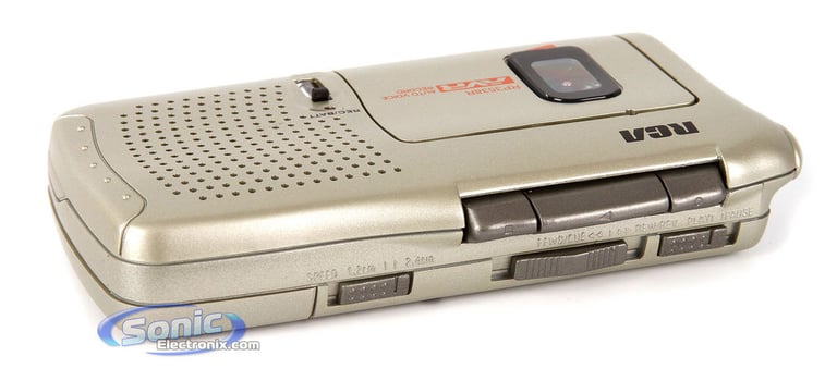 RCA RP3538 (RP3538R) Portable Micro Cassette Recorder Open Box Image 5