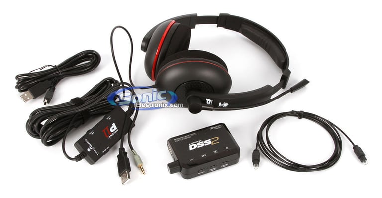 Turtle Beach Ear Force DP11 PS3/PC Gaming Headphones Open Box Image 19