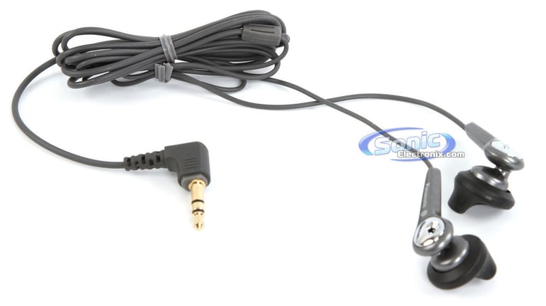 Panasonic RP-HV200-S (RPHV200S) Earbuds In-Ear Headphones - Silver Image 2