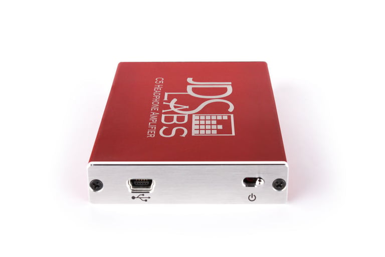 JDS Labs C5 Red Portable Headphone Amplifier Open Box  Image 7