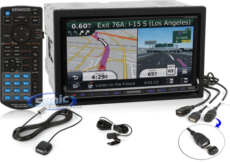 Kenwood eXcelon DNN990HD (Factory Refurbished) Image 1