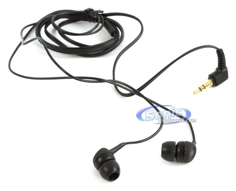 Audio Technica EP1 In-Ear Headphones (Black) Image 2