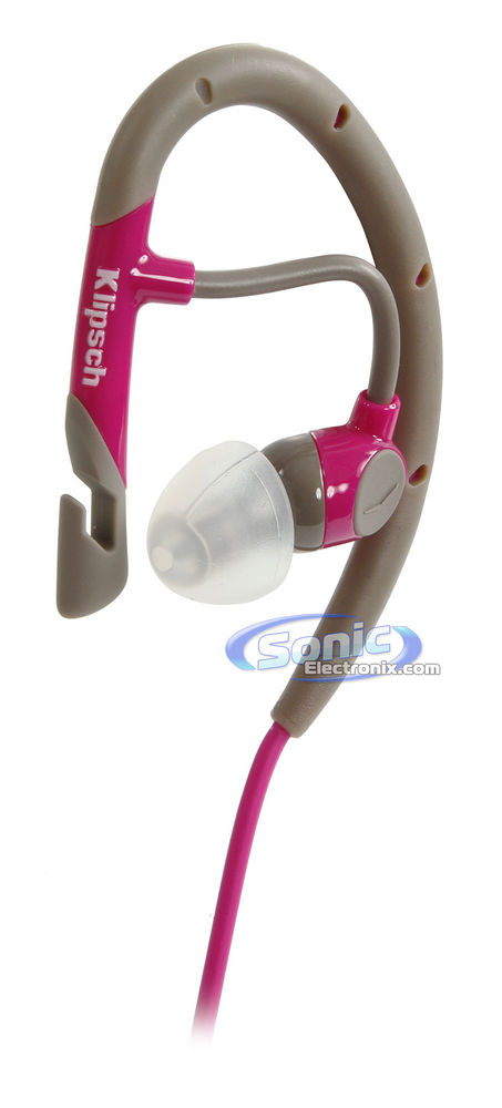 Klipsch Image A5i Active Sports In-Ear Headphones Stereo Headset (Magenta) Image 3