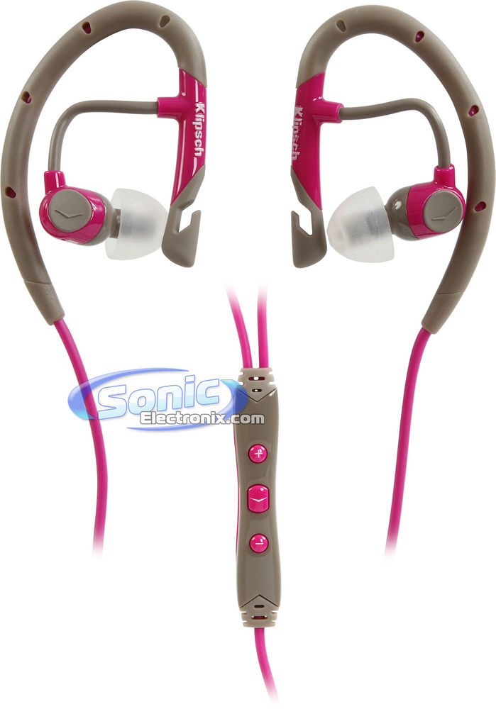 Klipsch Image A5i Active Sports In-Ear Headphones Stereo Headset (Magenta) Image 1