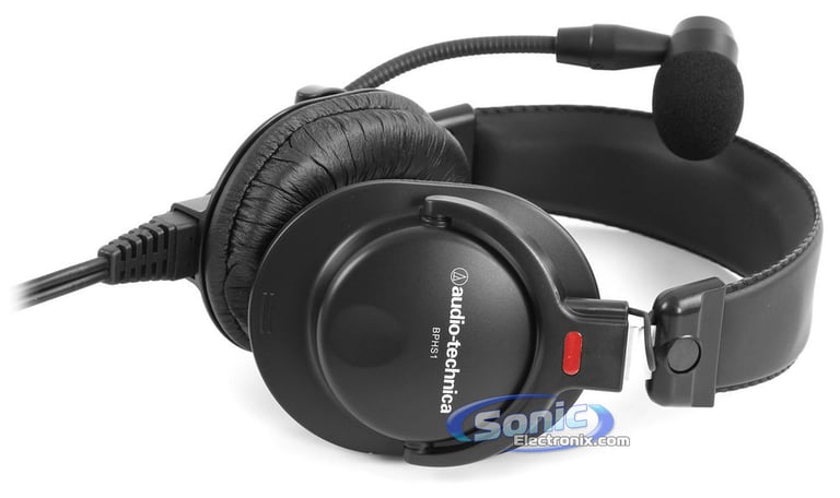 Audio Technica BPHS1 (BPHS-1) Professional Broadcast Stereo Headphones Headset Image 5