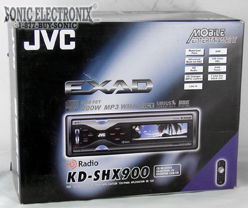 JVC KD-SHX900 w/ Built-In HD Radio Tuner Image 5