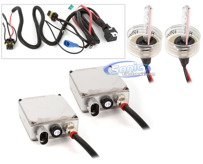 Elite Series H1-10K-SB HID Xenon Headlights Image 1