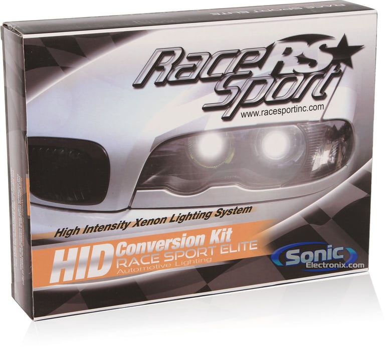 Elite Series H1-6K-SB HID Xenon Headlights Image 5