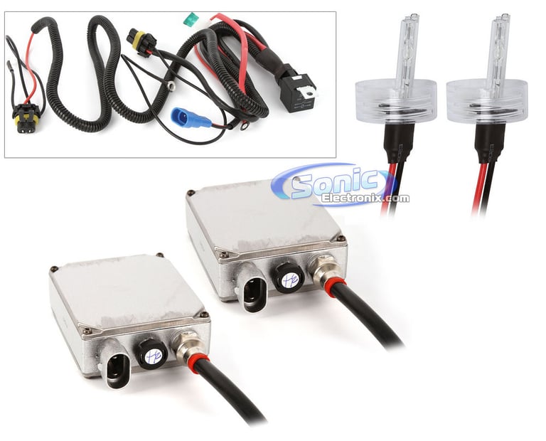 Elite Series H1-6K-SB HID Xenon Headlights Image 1