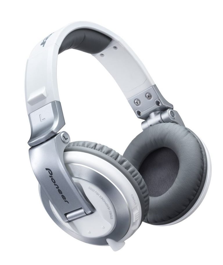 Pioneer HDJ-2000-W (HDJ2000W) Reference Professional DJ Headphones - White Open Box  Image 14