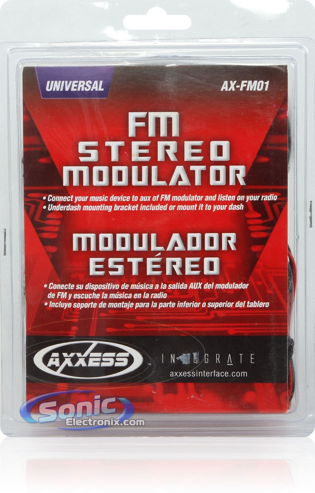Axxess AX-FM01 FM Stereo Modulator Image 2