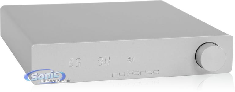 NuForce DDA-100 (DDA100) Audiophile Grade Integrated Amplifier & DAC - Silver Image 2
