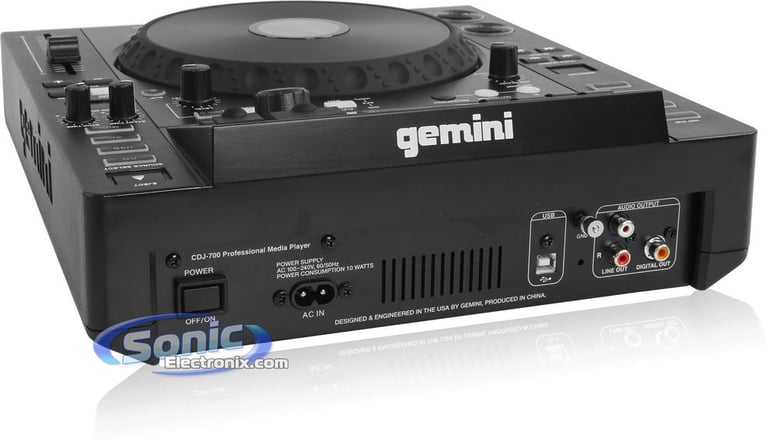Gemini CDJ-700 + Infrasonic Blow 4D Image 4