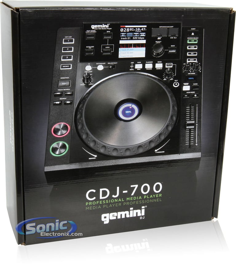 Gemini CDJ-700 + Infrasonic Blow 4D Image 9