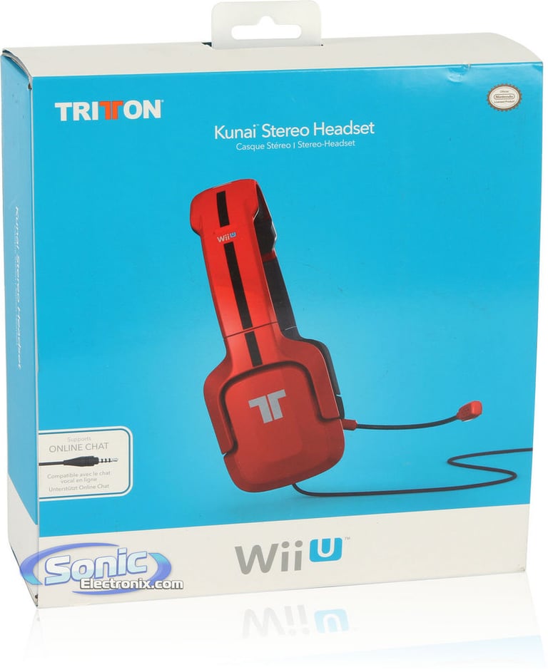 Tritton Kunai Gaming Headset for Nintendo Wii U and 3DS (Red) Image 9