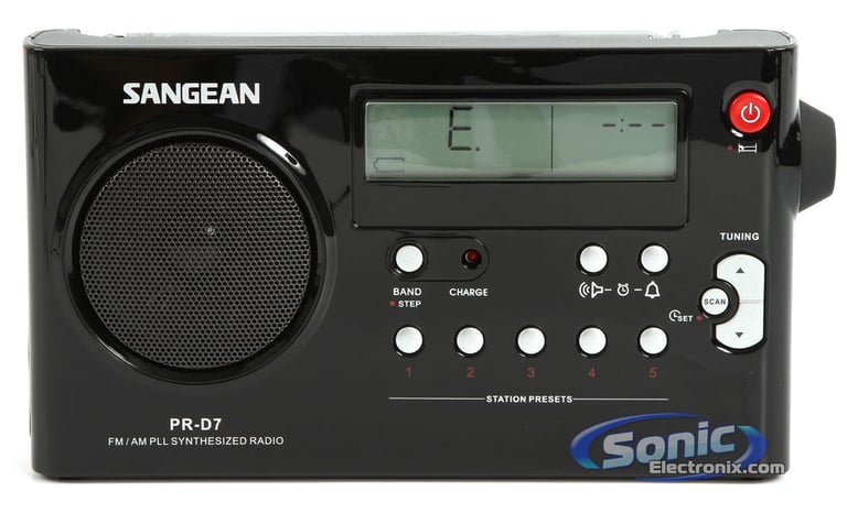 Sangean PR-D7 (Black) Image 2