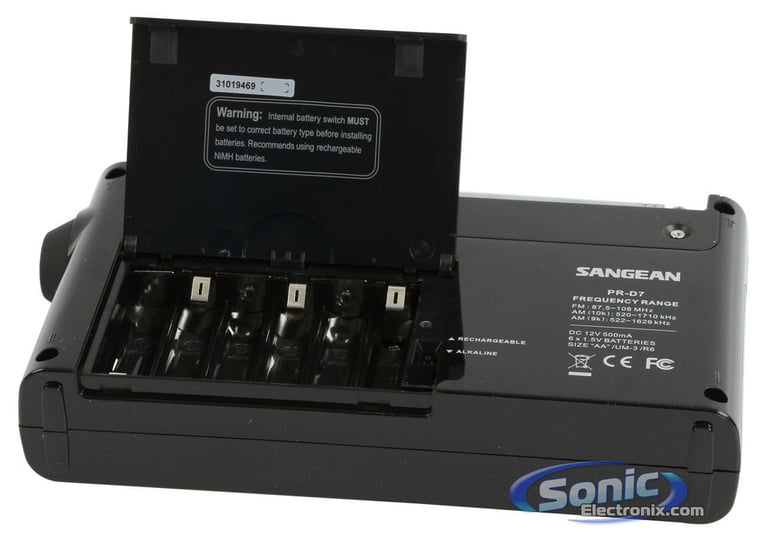 Sangean PR-D7 (Black) Image 5