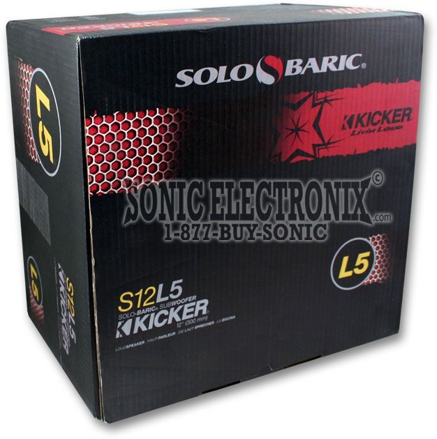 Kicker 06S12L54 Solo-Baric L5 Series Image 4