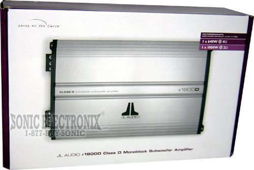 JL Audio e1800D R/B Image 4