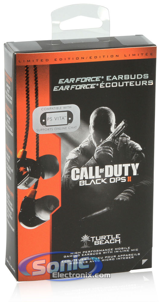 Turtle Beach Call of Duty: Black Ops II Earbuds Limited Edition Gaming Headset Image 9