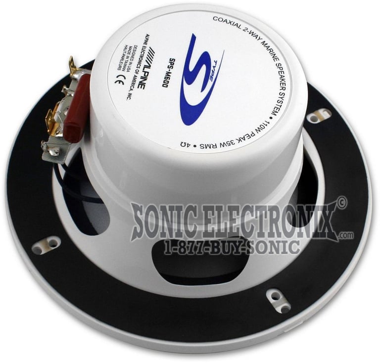 Alpine SPS-M600 (White Grilles) Image 5
