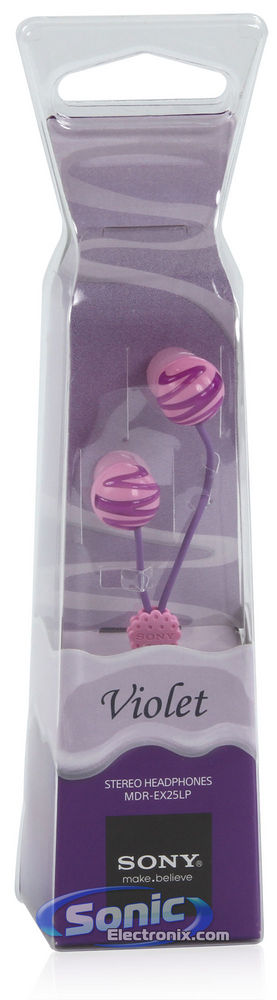 Sony MDR-EX25LP/VLT - Violet Image 5