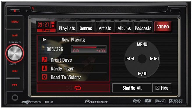Combo: Pioneer AVIC-D3 + CD-BTB200 Image 7