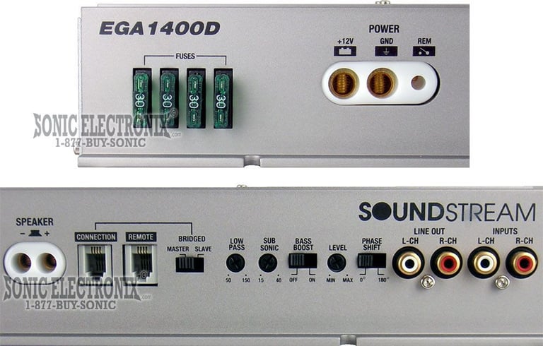 Soundstream EGA 1400D Edge Series EGA1400D Image 2