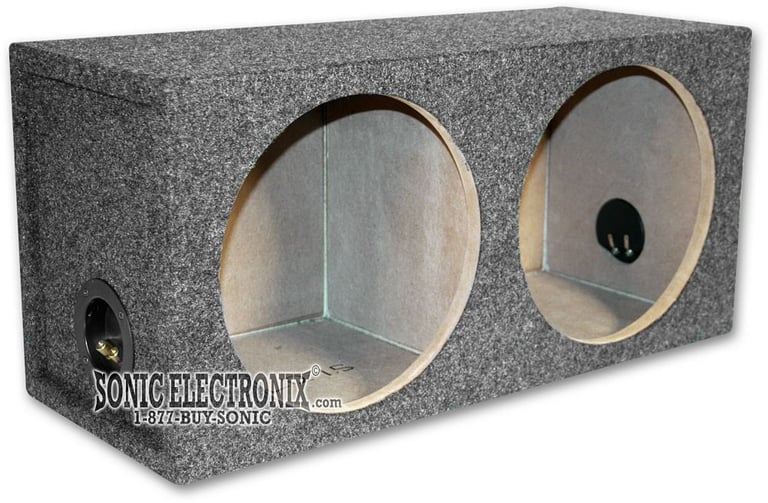 Sonic Sub Box: 2SL12-1.5 (Gray) Image 1