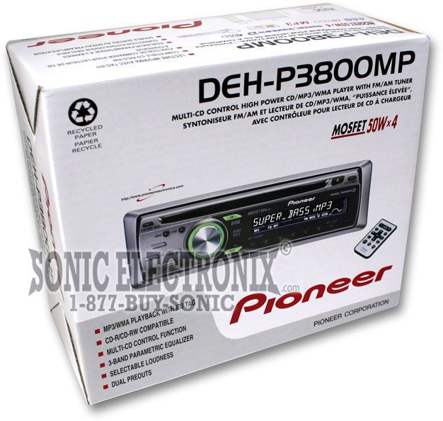 Pioneer DEH-P3800MP Image 6