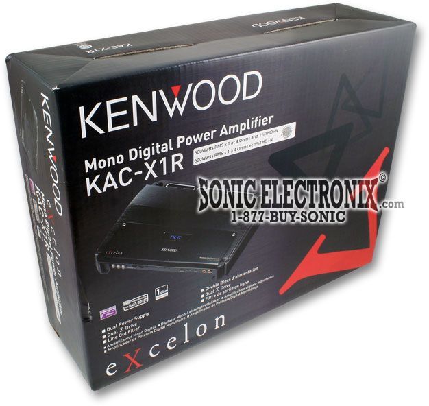 Kenwood eXcelon KAC-X1R Image 4
