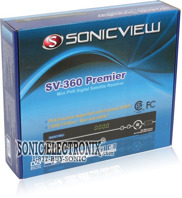 SonicView SV-360 Premier Mini PVR Open Box Image 6