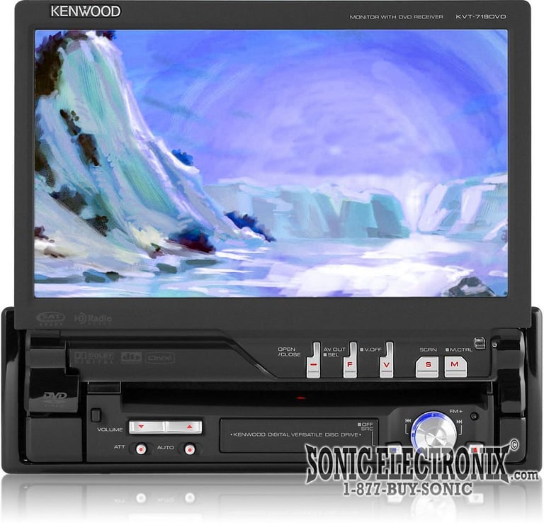 Kenwood KVT-719DVD Image 3