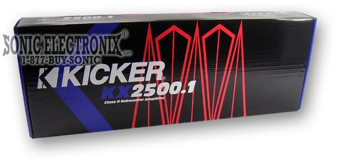 Kicker KX2500.1 KX-Series 05KX2500.1 Image 8